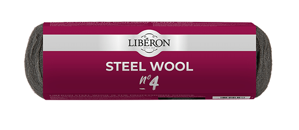 Liberon Laine D'Acier Grade 4 - 1kg - Nettoyage Intensif Et Décapage